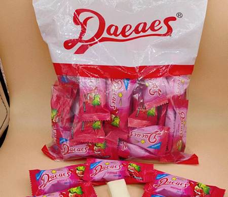 美味牛扎奶糖（草莓味）